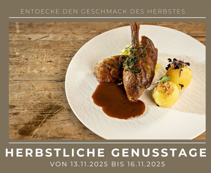 Herbstliche Genusstage im November 