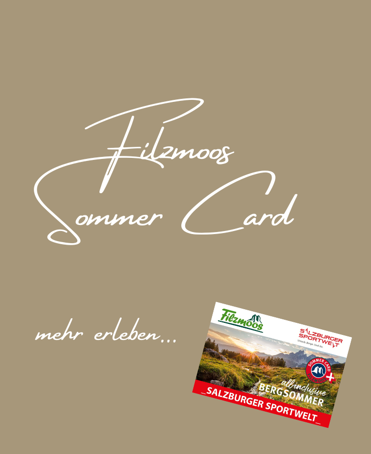 Filzmoos Sommer Card inklusive 
