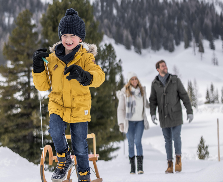 Spaß im Schnee beim Skiurlaub mit toller Osterfamilienaktion in Ski amadé