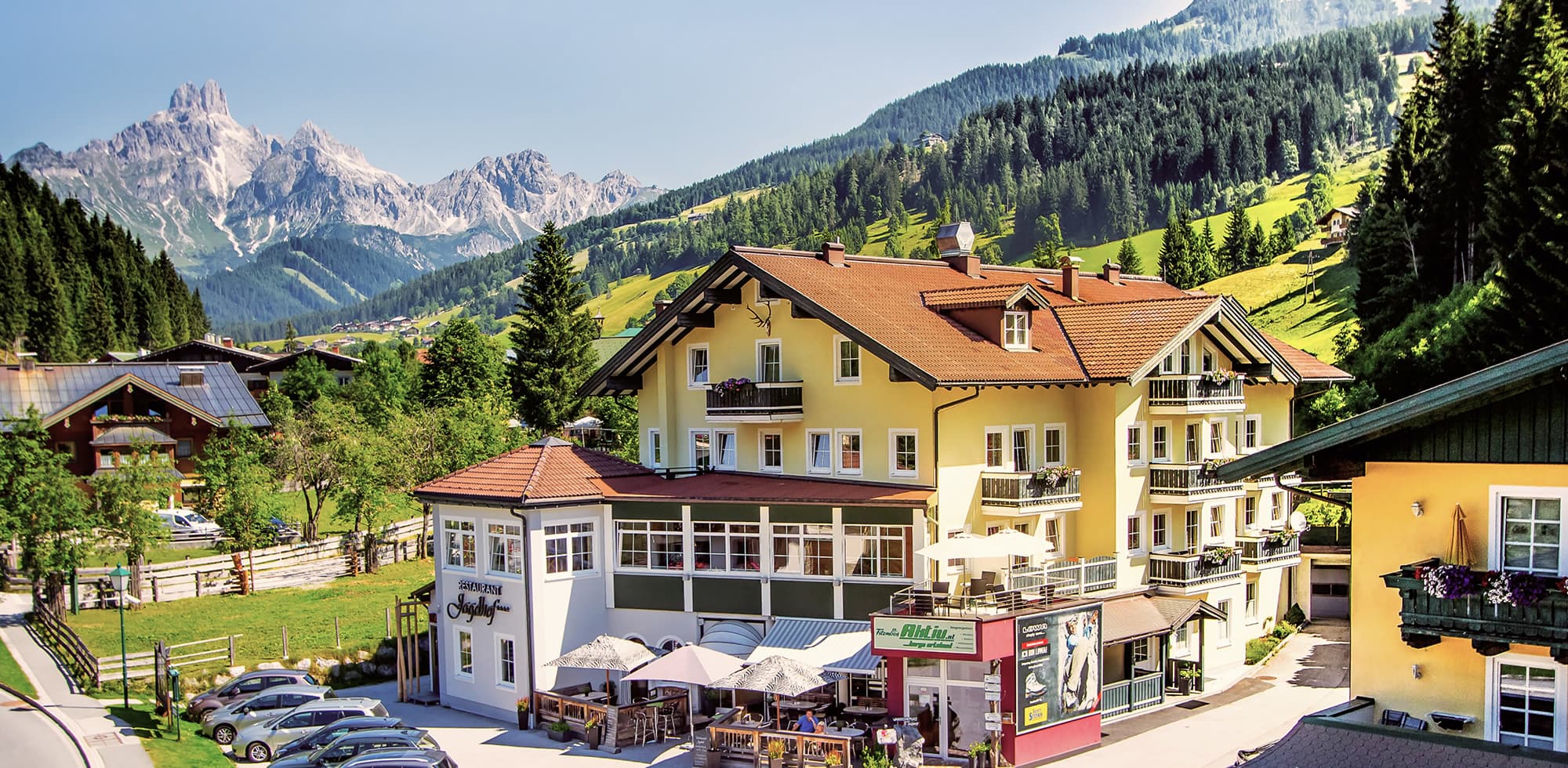 Aktuelle Informationen rund um das Aparthotel Jagdhof in Filzmoos