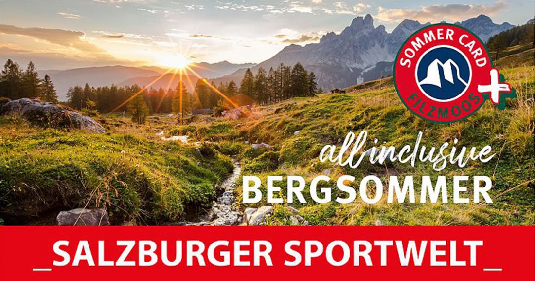 Filzmoos Sommer Card Plus - erhältlich beim Sommerurlaub im Aparthotel Jagdhof