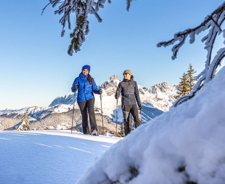 Schneeschuhwanderung am Roßbrand